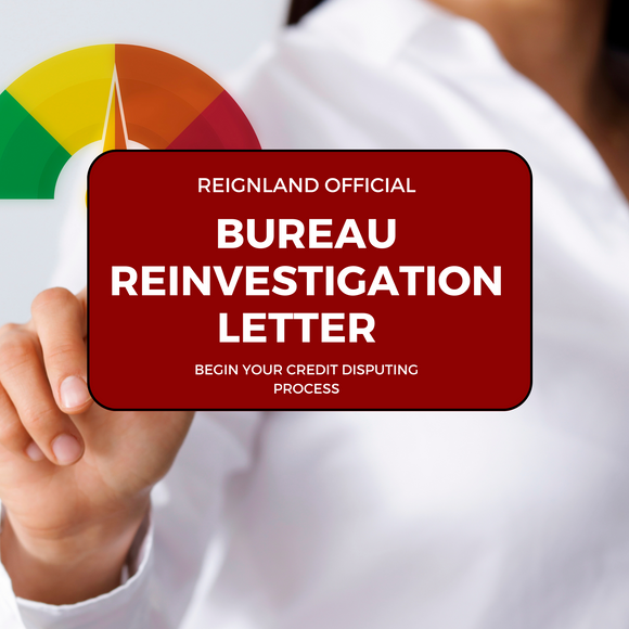 Bureau Reinvestigation Letter