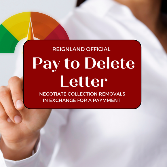 Pay to Delete Letter