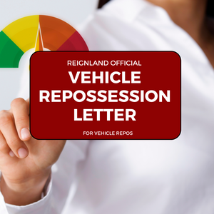 Vehicle Repo Letter