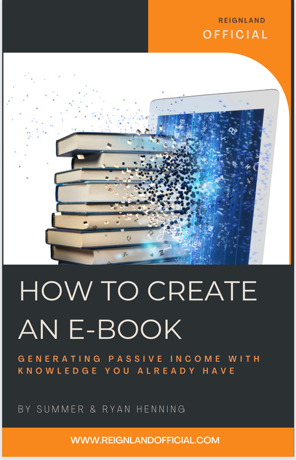 CREATING E-BOOKS FOR EXTRA INCOME