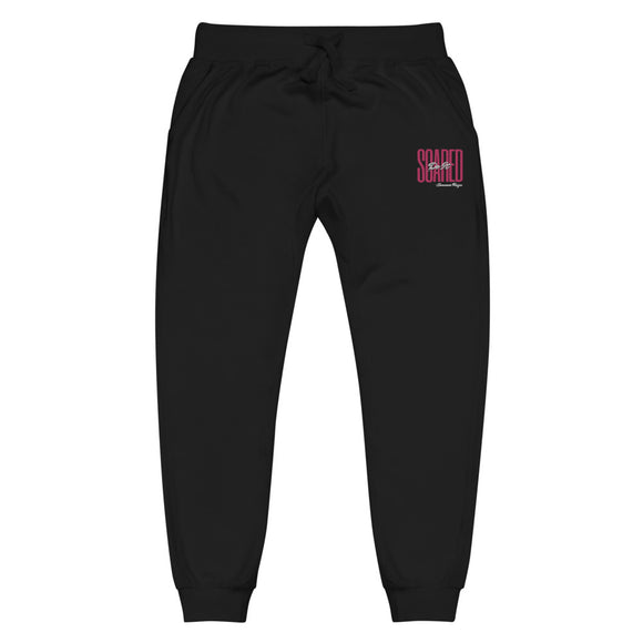 “Do It Scared” Unisex Fleece Sweatpants