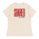 "Do It Scared” White & Red Tee