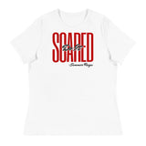 "Do It Scared” White & Red Tee